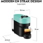 Krups Nespresso Vertuo Pop XN9204 Kaffemaskine Aqua-mynte Krups Nespresso Vertuo Pop XN9204 Kaffemaskine Aqua-mynte